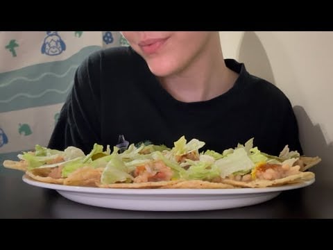 ASMR Nachos Mukbang