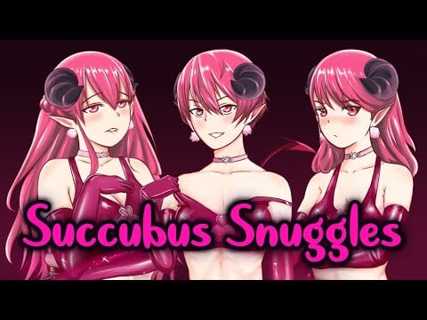 ASMR Roleplay - Succubus Wholesome Triple Action (F4A, Halloween ASMR)