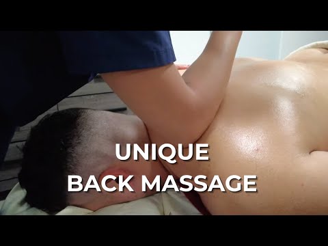 Interesting Back Massage | Deep Relaxation Session | Calming ASMR