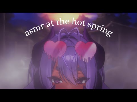 [3DIO ASMR] a very steamy night at the onsen ♨♨♨