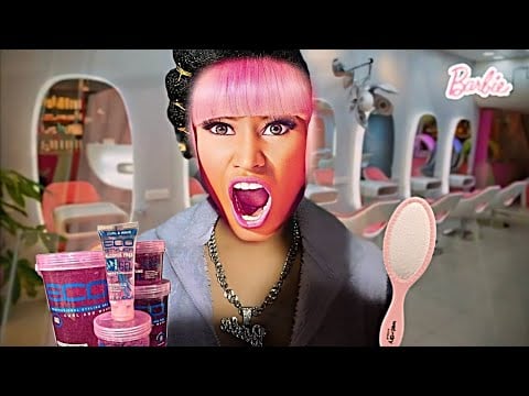 ASMR ~ Nicki Minaj Does Your Hair ( FAST & CHAOTIC )