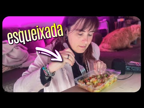 ASMR Comiendo ESQUEIXADA (bacalao) ► MUKBANG Comida Español | Zeiko ASMR