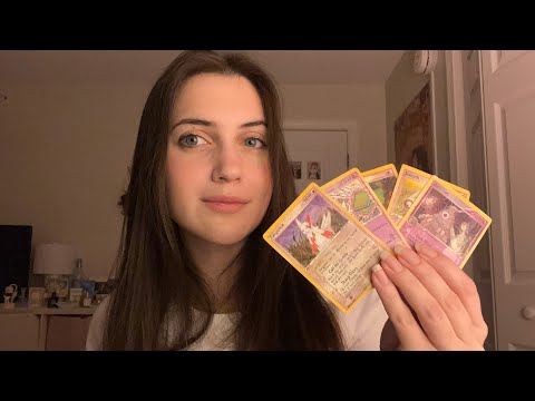 ASMR Vintage Pokemon Card Collection (softly spoken)