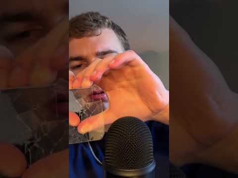 Asmr with a screen protector