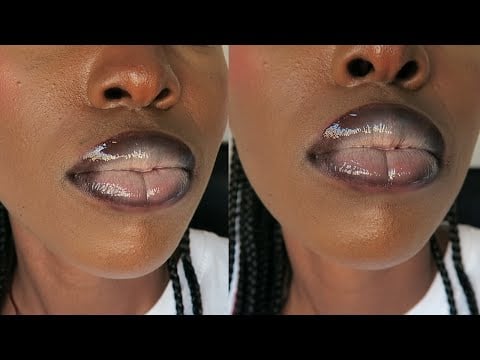 Plumpy Glossy Lip Combo for WOC Dark Skin | fast & easy