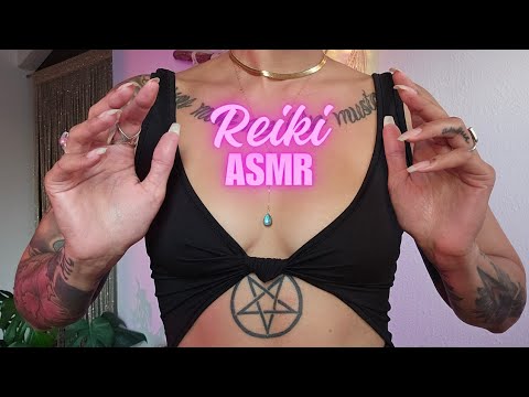 Reiki ASMR sunset vibes l finger fluttering l hand movements l hypnotic l no talking l relaxing