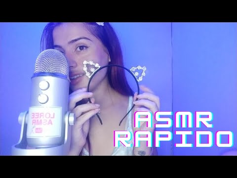 ASMR RAPIDO y un poquito AGRESIVO 😊