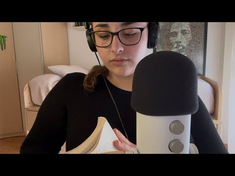 asmr reading for relaxation