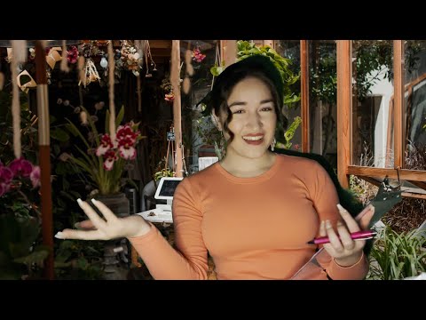 🌷 Flower Shop ASMR Role-Play | RP | Soft Spoken | Super Tingly Sounds!!! 🌻