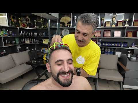 ASMR Extreme Foam Sounds 🫧 | Relaxing Haircut & Face Massage for Sleep