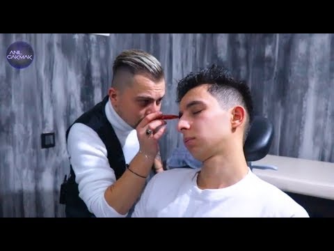 Best ASMR Massage Experience: ASMR Head Massage In Real Barber Shop