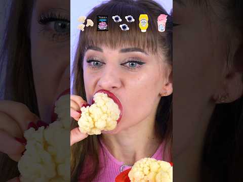 ASMR Emoji Gummy Eyeballs, Mustard Mukbang #shorts