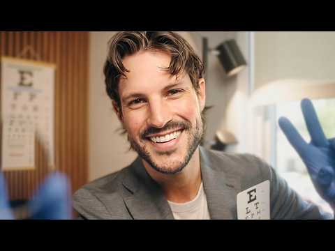 ASMR | In-Depth Eye Exam & Cranial Nerve Check