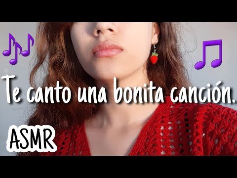 Asmr CANTANDO