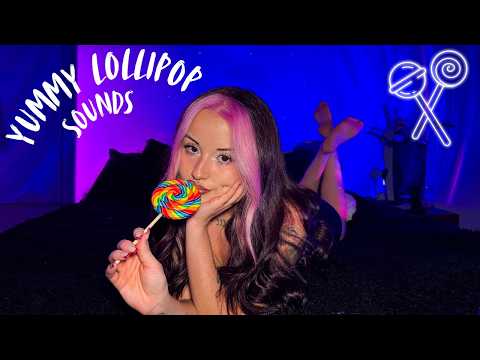 ASMR - Yummy lollipop sounds🍭💕