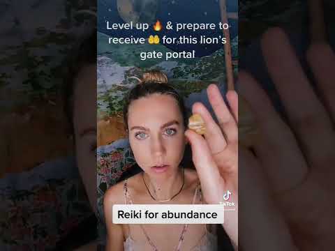 Reiki for abundance (lion’s gate)