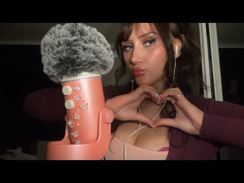 ASMR POSITIVE AFFIRMATIONS/ PERSONAL ATTENTION/BRUSHING & TAPPING