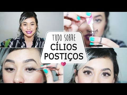 TUDO sobre Cílios Postiços! Como colocar, tirar, limpar e reaproveitar- Por Mannu Macedo