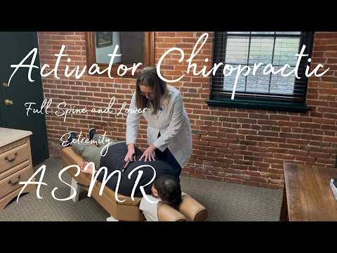 Activator Chiropractic ASMR – Full Spine and Lower Extremity