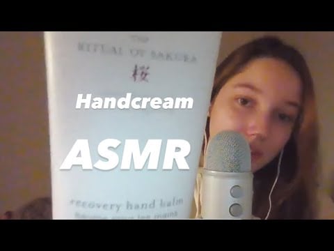 Hand Cream Sounds | Hand Sounds, Tapping, Whispers