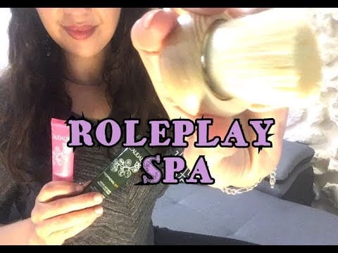 ASMR SPA - SOINS RELAXANTS DU VISAGE / morti Asmr