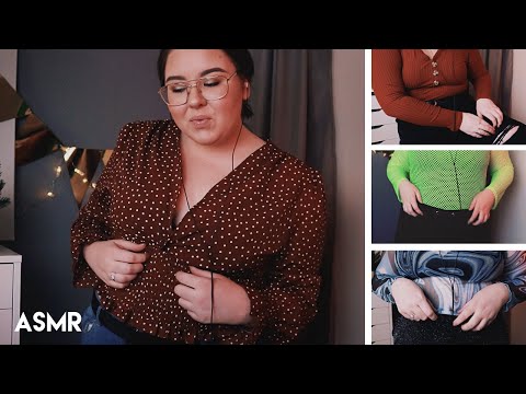 ASMR 👕 Scratchar På Mina Kläder (flera outfits!!) *supertingly fabric sounds*