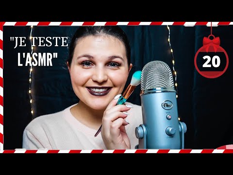 ASMR FRANÇAIS│ROLEPLAY : UNE INFLUENCEUSE/YOUTUBEUSE TESTE L'ASMR (Parodie) Multi-déclencheurs