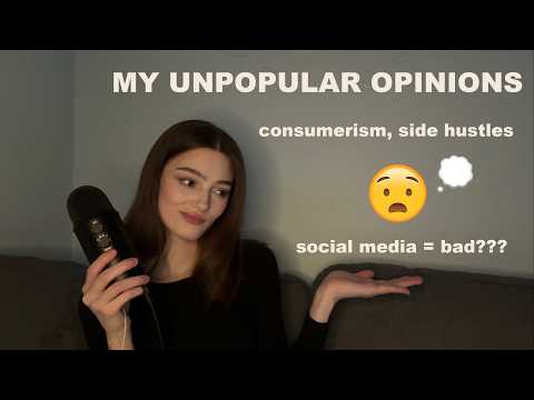 ASMR my unpopular opinions (no offence)