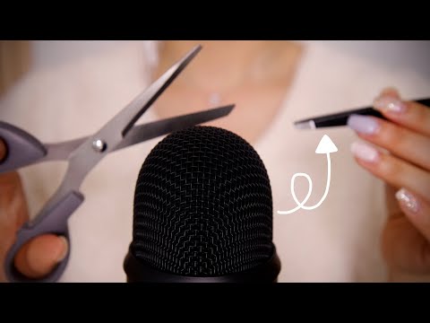 ASMR. 10분 안에 잠들게 할 보이지 않는 팅글 자르기 | 팅글 뽑기 | unpredictable invisible triggers