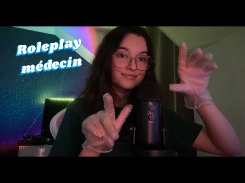 ASMR | Roleplay médecin de qualité🩺