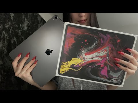 ASMR | APPLE IPAD PRO 12.9 UNBOXING 👀