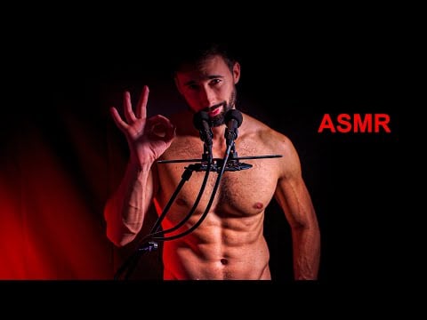 Gentle Fit Guy Shirtless Massage Roleplay 💆 ASMR for Stress Relief