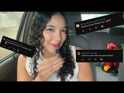 ASMR RESPONDENDO PERGUNTAS DESCONFORTÁVEIS 🥵😈🙃🔥