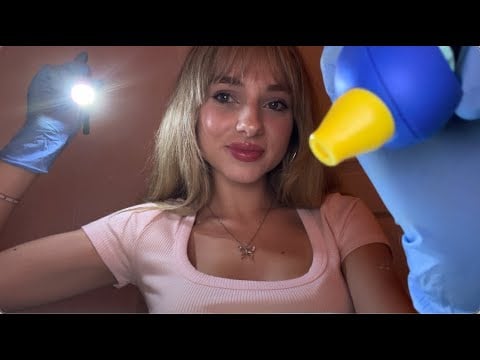ASMR fast lofi cranial nerve exam 🎀