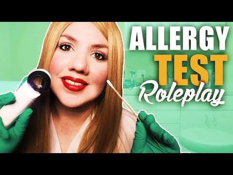 ASMR DETAILED Medical Skin Allergy Test and Examination 🔎
