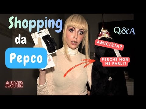 Shopping 🛍️ da PEPCO👖👚&  Chiacchere in ReLaX🥰 {ASMR ita}