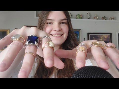 Fast and Aggressive Snapping with Rings + mouth sounds ASMR