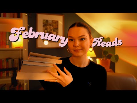 ASMR books I read in february 💗📚🧚🏽‍♂️