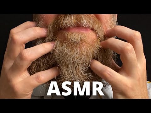 ASMR Gentle Beard Scratching with Whispers
