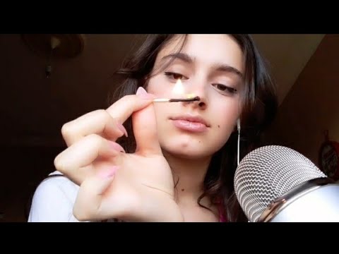 •ASMR• Close Up Match Lighting 🔥