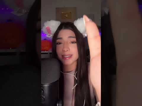 ASMR   Me como tu carita ❤️🌸 YT： Anny asmr ☀️ #asmr #asmrsounds #asmrtiktoks #asmrtriggers #asmrtri