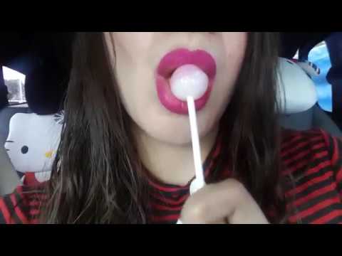 ASMR Lollipop at Parking Lot 사탕 과자