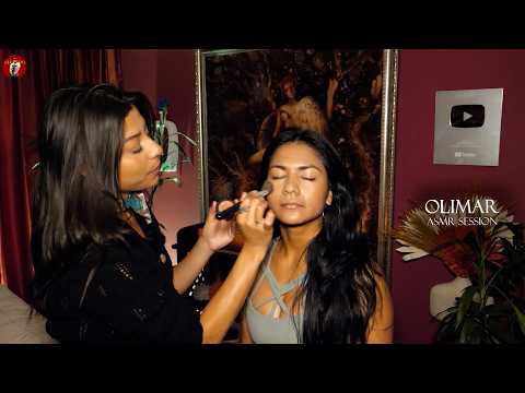 OLIMAR 🩵RELAXING ASMR SESSION AND BEAUTIFUL MAKEUP
