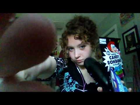 asmr popping candy and more candy!!