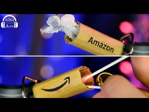 【ASMR 高音質/高画質】気持ちいい音圧強めの耳かき - Amazonダンボールの再利用♻方法