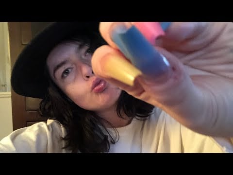 ASMR Slow and Chaotic Triggers | lofi, tapping and scratching, repeating words, eating you