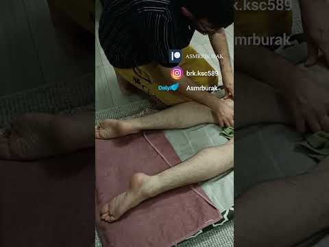 HAMSTRING MUSCLE RELAXATION TREATMENT #satisfying #relaxing #asmr #shorts #massage