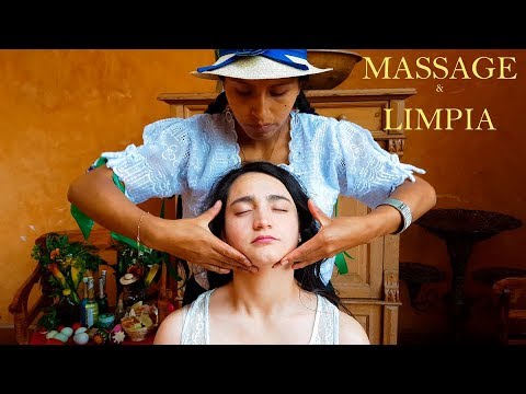 ASMR MASSAGE AND LIMPIA, SCALP, BACK, SHOULDERS, NECK & FACE. SPIRITUAL CLEANSING, LIMPIA ESPIRITUAL