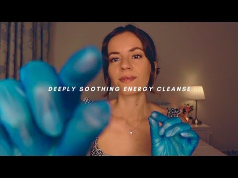 ASMR extremely deep energy cleanse with facial massage