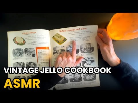 1950’s Vintage Jello Recipes ~ ASMR